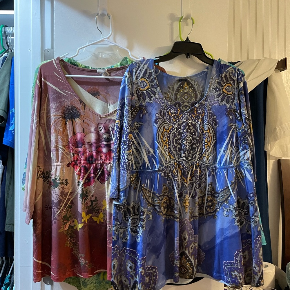 Group of women tops